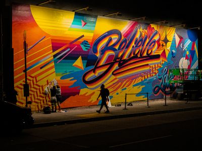 Believe Mural Painting