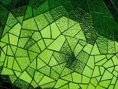 Green And Black Square Pattern