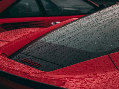 Red Ferrari Super Car