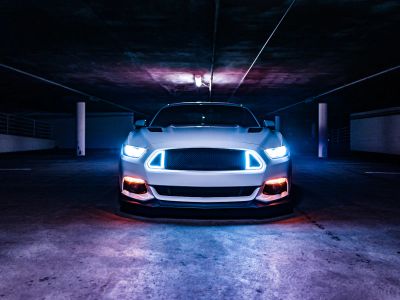 White Car On Gray Road