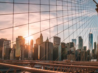 Brooklyn Bridge During Golden Hour