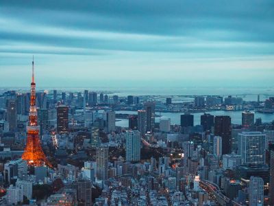 Eiffel Tower Paris During Dusk