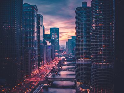 High Rise Building During Golden Hour