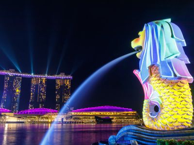 Singapore Lion Fountain