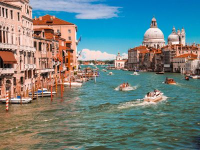 Venice Grand Canal Italy