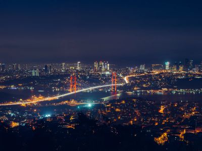 Top View Photography Of Lighted City
